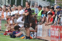 Toto Pokal - Saison 2022/2023 - SpVgg Heßdorf - FC Ingolstadt 04 - Cheftrainer Rüdiger Rehm (FCI) - Foto: Meyer Jürgen