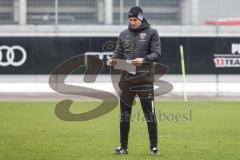 2.BL; FC Ingolstadt 04 - Training, neuer Cheftrainer Rüdiger Rehm, Pressekonferenz, Cheftrainer Rüdiger Rehm (FCI) leitet erstes Training