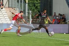 3. Liga - Saison 2025/26 - Energie Cottbus - FC Ingolstadt 04  - Der 1:1 Ausgleichstreffer durch Carlsen Frederic Bennedsgaard (Nr.8 - FC Ingolstadt 04) - jubel -  - XXXXX - Foto: Meyer Jürgen