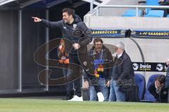 3.Liga - Saison 2022/2023 - 1. FC Saarbrücken - FC Ingolstadt 04 - Cheftrainer Guerino Capretti  (FCI) - Foto: Meyer Jürgen