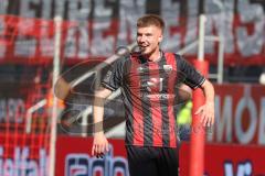 3. Liga - Saison 2024/25 - FC Ingolstadt 04 - SV Wehen Wiesbaden - Der 2:1 Führungstreffer - jubel - Benjamin Kanuric (Nr.8 - FCI) - XXXXX - Foto: Meyer Jürgen