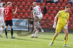 3. Liga; SpVgg Unterhaching - FC Ingolstadt 04; Tor Jubel Treffer Max Dittgen (10, FCI) 0:3, Sebastian Grönning (11, FCI) Torwart Vollath René (1 SpVgg)