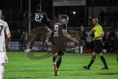 Toto-Pokal; ATSV Erlangen - FC Ingolstadt 04; Tor Jubel Treffer Moussa Doumbouya (27, FCI) mit Patrick Schmidt (9, FCI)