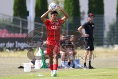 Bayernliga Nord - Saison 2023/2024 - FC Ingolstadt 04 - Würzburger FV 04 - Udogu David rot FCI - Foto: Meyer Jürgen