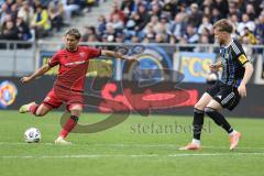 3. Liga; 1. FC Saarbrücken - FC Ingolstadt 04; Yann Sturm (7, FCI) Bichsel Joel (27 FCS)