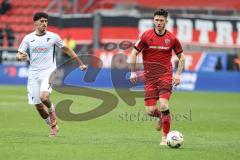 3. Liga; FC Ingolstadt 04 - TSG Hoffenheim II; Linus Rosenlöcher (19, FCI) Amaimouni-Echghouyab Ayoube (7 TSG)