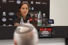3. Liga - Saison 2024/25 - Pressekonferenz - FC Ingolstadt 04 -  - Cheftrainerin Sabrina Wittmann (FCI) - XXXXX - Foto: Meyer Jürgen
