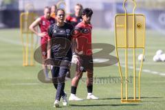 3. Liga; FC Ingolstadt 04 - Trainingsauftakt, erstes Training nach der Sommerpause; Cheftrainerin Sabrina Wittmann (FCI)