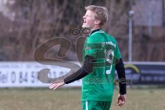 Testspiel - SV Manching - TSV Pöttmes - Rainer Meisinger (#19 Manching) traurig - verzerrt das Gesicht nach einer vergebenen Torchance - Foto: Jürgen Meyer