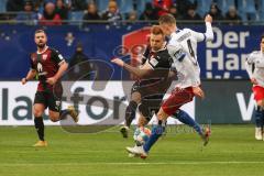 2.BL; Hamburger SV - FC Ingolstadt 04; Christian Gebauer (22, FCI) Schuß Schonlau Sebastian (4 HSV)