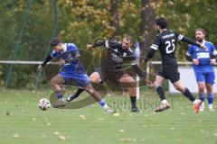 Bezirksliga - Saison 2025/26 - TSV Ober./Unterhaunstadt -  TSV Gaimersheim - Nicolae Nechita (Nr.19 - TSV Gaimersheim) - Angelo Boharu blau Ober/Unterh.stadt - Foto: Meyer Jürgen