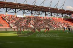 DFB - Pokal - Frauen - Saison 2022/2023 - FC Ingolstadt 04 -  FC Bayern München - Beeindruckende Kulisse beim Spiel - Fans - Zuschauer - Foto: Meyer Jürgen