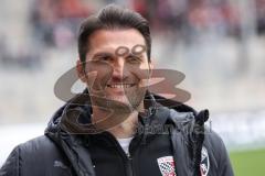 3. Liga; FSV Zwickau - FC Ingolstadt 04; Cheftrainer Guerino Capretti (FCI) vor dem Spiel