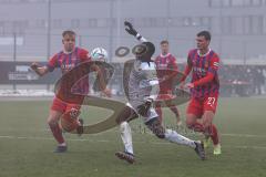 3. Liga; Testspiel, FC Ingolstadt 04 - 1. FC Heidenheim; Maloney, Lennard (33 HDH) Moussa Doumbouya (27, FCI) Thomas Keller (27 HDH)