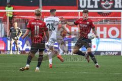 3. Liga; FC Ingolstadt 04 - Viktoria Köln; Calvin Brackelmann (17, FCI) Koronkiewicz Patrick (28 Köln) Tobias Bech (11, FCI)