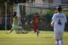 Kreisliga - Saison 2026/27 - TSV Großmehring - SV Kasing - Der 2:0 Führungstreffer durch Lukas Heilmann Großmehring -  - Markus Lindauer TW Kasing - jubel -  - Foto: Meyer Jürgen
