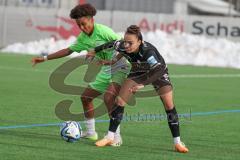 2023_12_10 - 2. Bundesliga - Saison 2023/24 - FC Ingolstadt 04 Frauen - VFL Wolfsburg - Katharina Krist (Nr.14 - FCI Frauen) - Lamontana Charon grün Wolfsburg - Foto: Meyer Jürgen