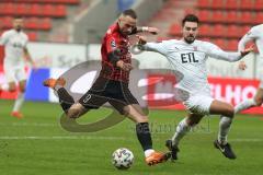 3. Fußball-Liga - Saison 2020/2021 - FC Ingolstadt 04 - FC Viktoria Köln - Fatih Kaya (#9,FCI)  - Foto: Meyer Jürgen