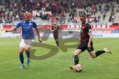 2.BL; FC Ingolstadt 04 - FC Hansa Rostock; Valmir Sulejmani (33, FCI) Becker Timo (2 Hansa)