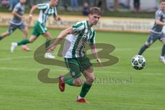 Landesliga - Saison 2025/26 - SV Manching - TSV Jetzendorf - Luca Bienek (Nr.16 - SV Manching) - XXXXX - Foto: Meyer Jürgen