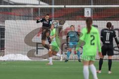 2023_12_10 - 2. Bundesliga - Saison 2023/24 - FC Ingolstadt 04 Frauen - VFL Wolfsburg - Krist Katharina (Nr.14 - FCI Frauen) - Silberstorff Chiara grün Wolfsburg - Foto: Meyer Jürgen