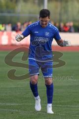 Kreisliga - FC Fatih Ingolstadt - FC Gerolfing - Der 0:1 Führungstreffer durch Anastasios Porfyriadis #27 Gerolfing - Marco Ernhofer Torwart Gerolfing jubelt - Foto: Jürgen Meyer