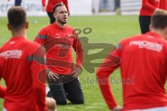 3. Liga; VfB Oldenburg - FC Ingolstadt 04; vor dem Spiel Patrick Schmidt (9, FCI)