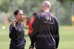 3. Liga; FC Ingolstadt 04 - Neue Trainerin, Wechsel, Trainerwechsel, Cheftrainerin Sabrina Wittmann (FCI) Torwart-Trainer Robert Wulnikowski (FCI)