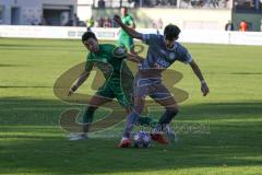 Totopokal- Saison 2023/2024 - SV Manching  - VFB Eichstätt - Stefan Müller (Nr.7 - SV Manching) - Nitaj Ferat grau Eichstätt - Foto: Meyer Jürgen