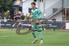 Toto-Pokal - VfB Forstinning - FC Ingolstadt 04; Torwart David Klein (47, FCI)