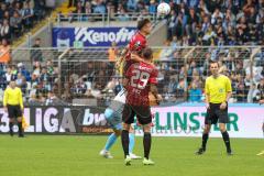 3.Liga - Saison 2022/2023 - TSV 1860 München - FC Ingolstadt 04 - Dominik Franke (Nr.3 - FCI) - David Kopacz (Nr.29 - FCI) - Foto: Meyer Jürgen