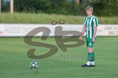 Landesliga - Saison 2025/26 - SV Manching - TSV Dachau  - Rainer Meisinger (Nr.8 - SV Manching) - XXXXX - Foto: Meyer Jürgen