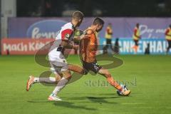 3. Liga; FC Viktoria Köln - FC Ingolstadt 04; Felix Keidel (43, FCI) May Niklas (37 Köln)