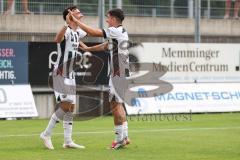 Toto Pokal; FC Memmingen - FC Ingolstadt 04, 2. Runde; Tor Jubel Treffer 0:3 Emre Gül (5, FCI)