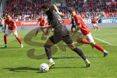 3.Liga - Saison 2022/2023 - Hallersche FC - FC Ingolstadt 04 - Justin Butler (Nr.31 - FCI) -  - Foto: Meyer Jürgen