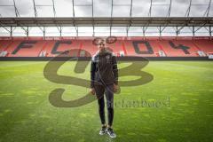 3. Liga; FC Ingolstadt 04 - Neue Trainerin, Pressekonferenz, Cheftrainerin Sabrina Wittman (FCI) in ihrer neuen Wirkunsstätte, Audi Sportpark