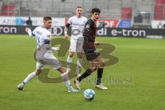 2.BL; FC Ingolstadt 04 - SV Darmstadt 98; Kempe Tobias (11 SVD) Merlin Röhl (34, FCI)