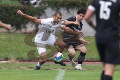Bezirksliga - Saison 2025/26- TSV Gaimersheim - TSV Rohrbach - Nicolae Nechita (Nr.19 - TSV Gaimersheim) - Kai Suzuki schwarz Rohrbach - Foto: Meyer Jürgen