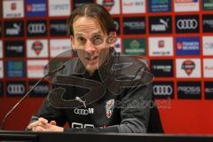 2.BL; FC Ingolstadt 04 - Training, neuer Cheftrainer Rüdiger Rehm, Pressekonferenz, Cheftrainer Rüdiger Rehm (FCI)