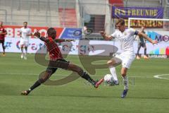 3.Liga - Saison 2022/2023 - FC Ingolstadt 04 -  1. FC Saarbrücken - Moussa Doumbouya (Nr.27 - FCI) - Foto: Meyer Jürgen