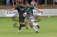 Bezirksliga - Saison 2022/2023 - SV Manching - VSST Günzlhofen - Düzgün Hakan (Nr.21 - SV Manching) - Malt Doader grün Günzhofen - Foto: Meyer Jürgen