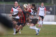 2. Bundesliga Frauen - Saison 2024/25 - FC Ingolstadt 04 Frauen - Eintracht Frankfurt II - Paula Vidovic (Nr.11 - FCI Frauen) - Memminger Emma weiss Frankfurt - Foto: Meyer Jürgen