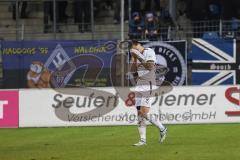 3. Liga; SV Waldhof Mannheim - FC Ingolstadt 04; rote Karte für Dominik Franke (3 FCI) geht vom Platz