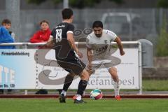 Bezirksliga - Saison 2025/26- TSV Gaimersheim - TSV Rohrbach - Thomas Hammerschmid schwarz Rohrbach - Hakan Düzgün (Nr.25 - TSV Gaimersheim) - Foto: Meyer Jürgen