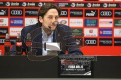 3.Liga - Saison 2022/2023 - FC Ingolstadt 04 -  - Pressekonferenz - Sportdirektor Ivica Grlic (FCI) -  - Foto: Meyer Jürgen