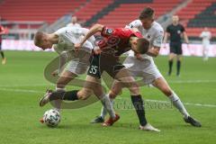 3. Fußball-Liga - Saison 2020/2021 - FC Ingolstadt 04 - FC Viktoria Köln - Filip Bilbija (#35,FCI)  - Foto: Meyer Jürgen