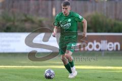 Freundschaftsspiel - Saison 2023/2024 - SV Manching - FC Ingolstadt 04 -  Sebastian Graßl (Nr.10 - SV Manching) - - Foto: Meyer Jürgen