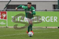 Bezirksliga - Saison 2024/25 - FC Gerolfing - VFB Eichstätt II - Christian Träsch grün Gerolfing - XXXXX - Foto: Meyer Jürgen