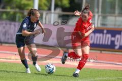 DFB - Pokal Frauen 1. Runde - Saison 2023/2024 - FC Ingolstadt 04 - FC Carl Zeiss Jena - Katharina Schmittmann (Nr.17 - FCI Frauen) - Gora Lisa blau Jena - Foto: Meyer Jürgen