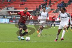 3.Liga - Saison 2022/2023 - FC Ingolstadt 04 -  - FC Freiburg II - Pascal Testroet (Nr.37 - FCI) - Foto: Meyer Jürgen